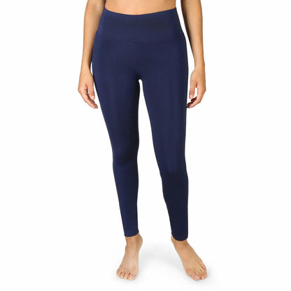 Leggings anticellulite snellente a vita alta - Blu scuro