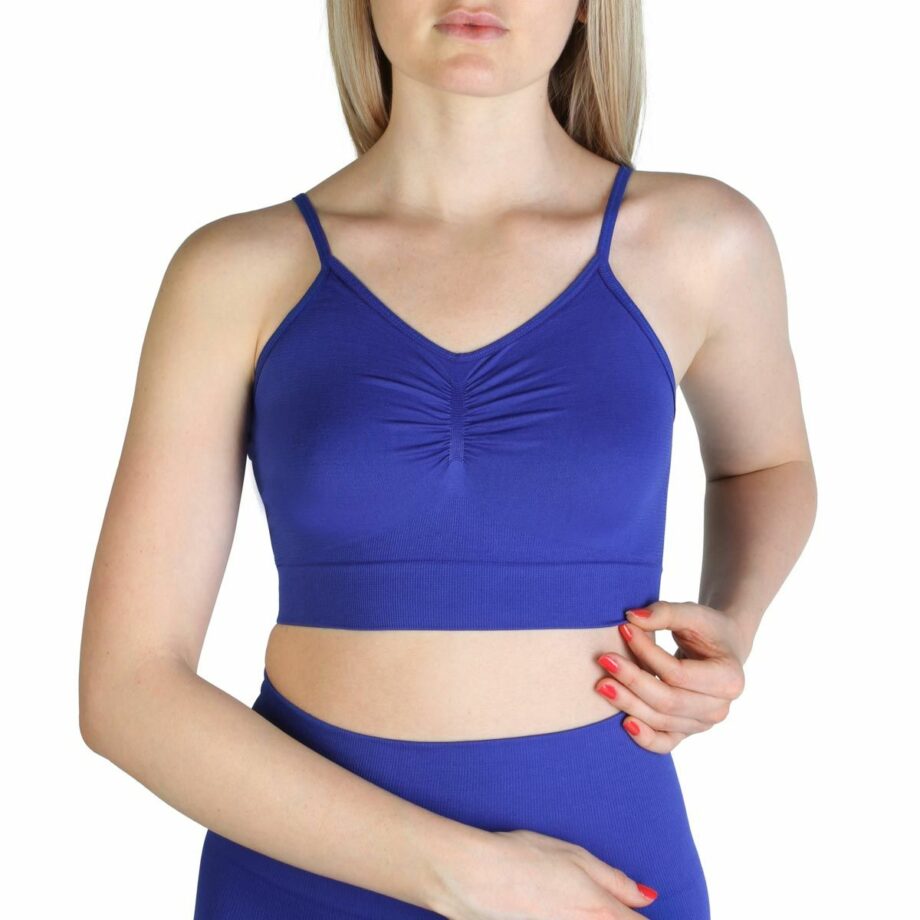 Bralette modellante senza ferretto donna - Blu elettrico - BodyBoo 3
