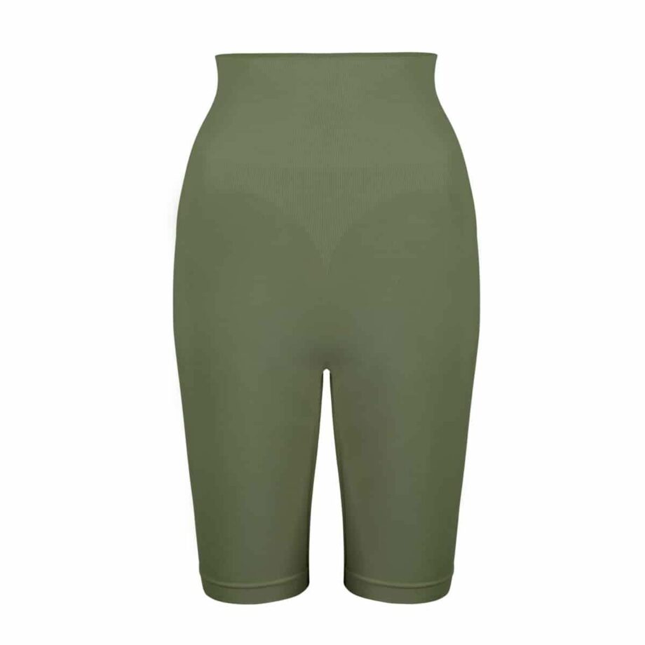 Pantaloncini modellanti push up donna - Verde - BodyBoo 3