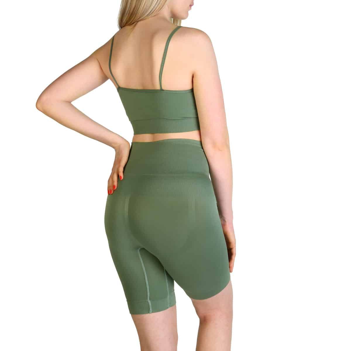 Pantaloncino Modellante - Verde - BodyBoo 1