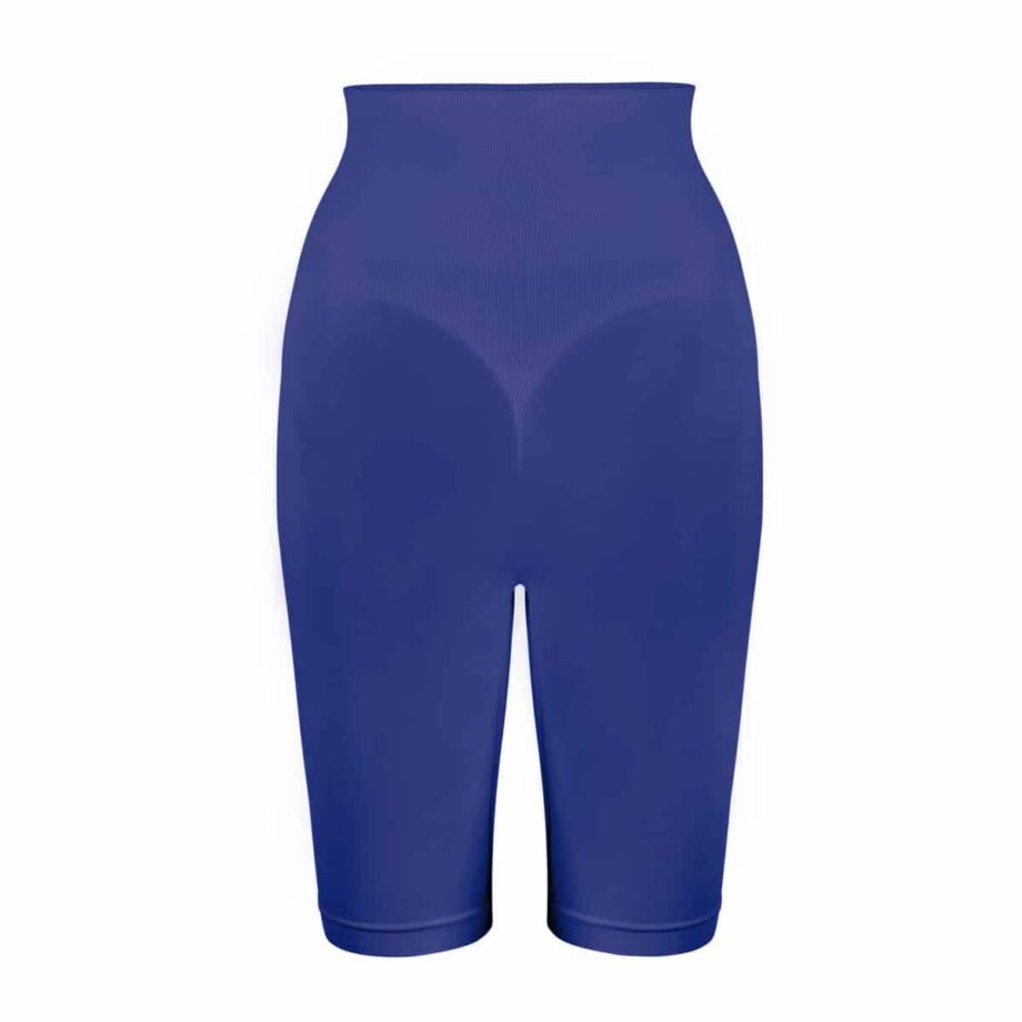 Pantaloncini modellanti push up donna - Blu Elettrico - BodyBoo 1